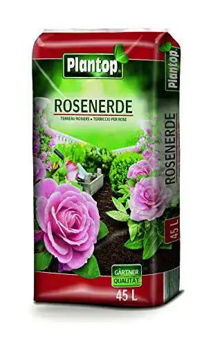 Rosenerde Plantop 45 Liter NEU Blumenerde Rosen-Erde