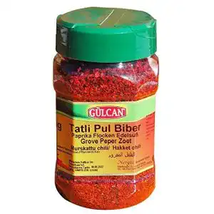 Pul Biber Gülcan, Paprikaflocken EDELSÜSS Tatli, 180g