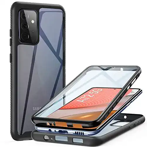 Samsung Galaxy A72-Hülle ivencase, 360° Rundumschutz Robust