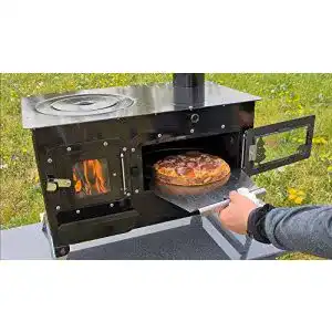 Pizzaofen Garten ECOfoxx Outdoor-Küchenofen Garten-Kamin