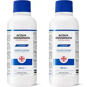 Wasserstoffperoxid 3 Prozent AIESI ® 250 ml (Packung mit 2 stück)