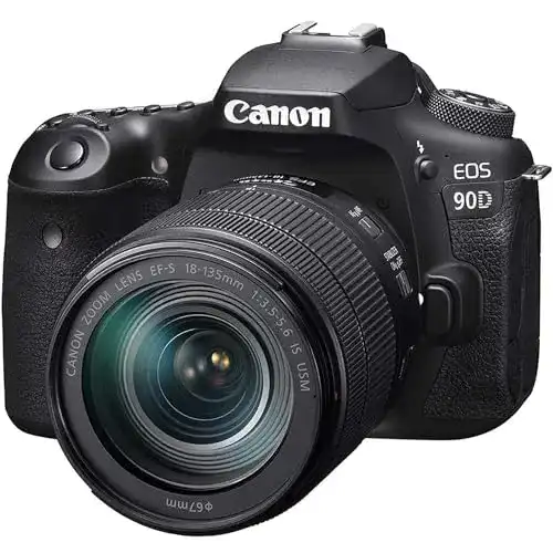 Canon-Spiegereflexkamera Canon EOS 90D mit Objektiv EF-S