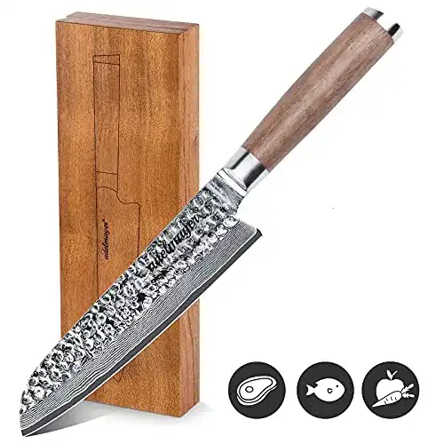 Messer Solingen adelmayer ® Damastmesser Santoku Messer