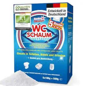 WC-Schaum Sauber Meister WC Reiniger Schaum | Kraftvoller