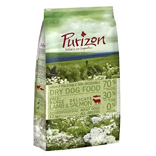 Purizon-Hundefutter Purizon getreidefrei Lamm und Lachs 12 kg