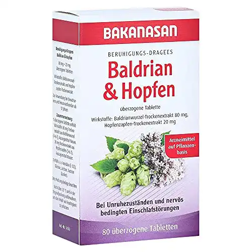 Baldrian-Dragees BOERNER Dragees Baldrian & Hopfen