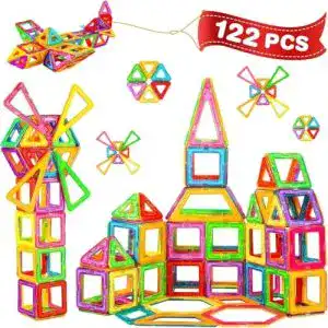 Magnetische Bausteine Crenova 122PCS Teiliger Bausatz