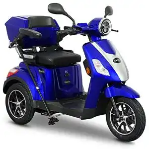 Elektroroller Rolektro E-Trike 25 V.2 Dreirad Blau – 1000W