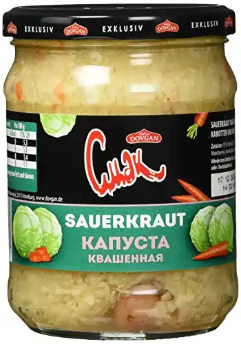 Sauerkraut Dovgan, 10er Pack (10 x 480 g)