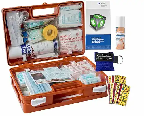 Die beste Erste-Hilfe-Koffer WM-Teamsport Sport-Sanitätskoffer Plus 2 2026 Test Bestseller Erste-Hilfe-Koffer WM-Teamsport Sport-Sanitätskoffer Plus 2