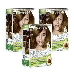 Garnier-Haarfarbe Garnier Nutrisse Creme Coloration Gold-Braun