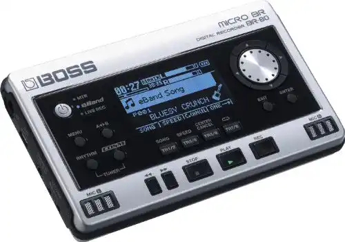 Audio-Recorder BOSS Field Recorder BR-80 mit SD -Karten