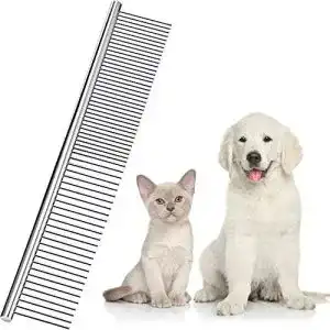 Hundekamm Boao Edelstahl Haustier Kamm Haustierpflege