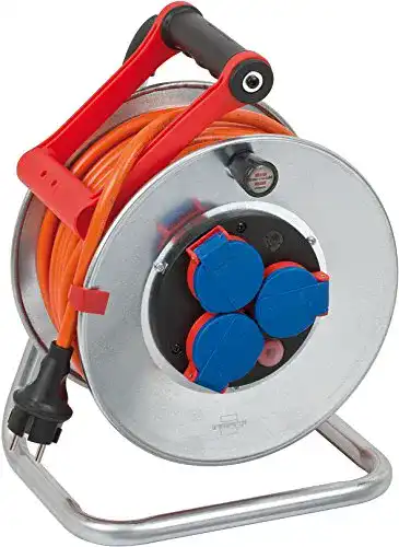 Kabeltrommel (25m) Brennenstuhl Garant S IP44, Stahlblech
