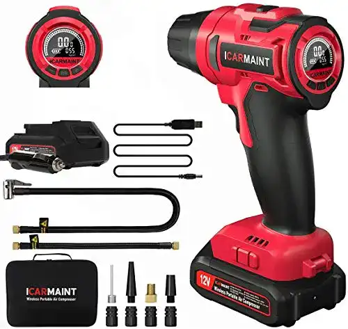 Akku-Kompressor ICARMAINT Akku Kompressor Elektrisch