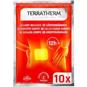 Schmerzpflaster TerraTherm Wärmepflaster Rücken, Nacken