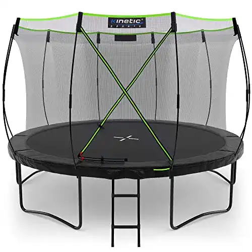 Kinetic-Sports-Trampolin Kinetic Sports Gartentrampolin TUP1200