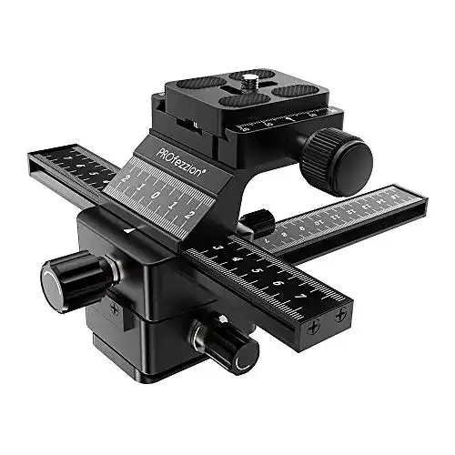 Makroschlitten PROfezzion Premium Dual Achse 4-Wege