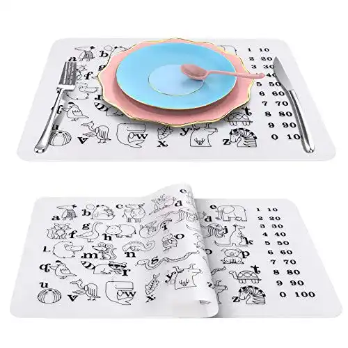 Platzdeckchen SZMDLX Tischset, Silikon, 2er Set