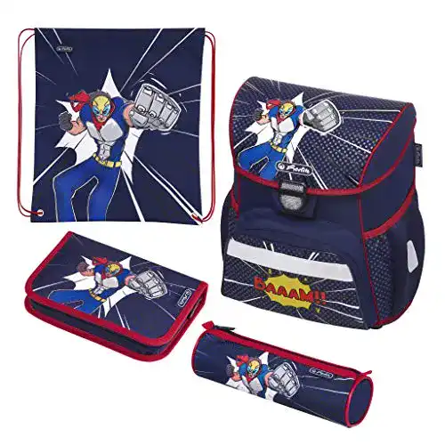 Herlitz-Schulranzen Herlitz 50020577 Schulranzen Loop Plus Comic