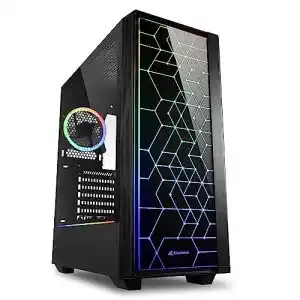 Sharkoon-Gehäuse Sharkoon RGB LIT 100, PC Gehäuse