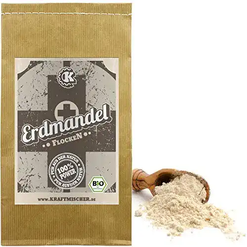 Erdmandelflocken Kraftmischer BIO, 1kg, ROHKOSTQUALITÄT