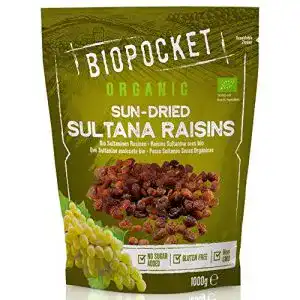 Rosinen Biopocket Naturkost Sultan, 2 x 1000 g