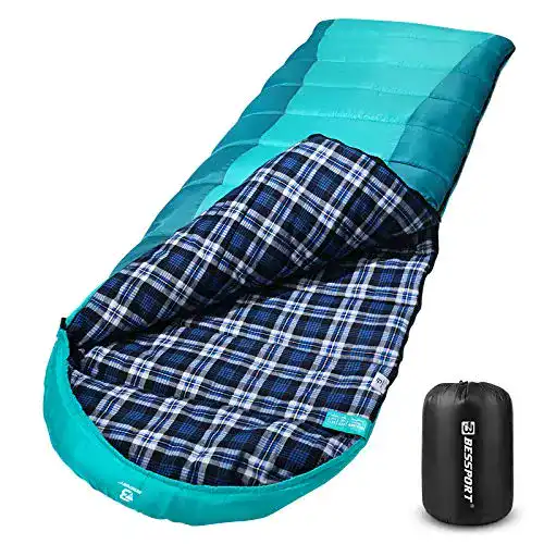 Deckenschlafsack Bessport Schlafsack Winter 3-4 Jahreszeiten
