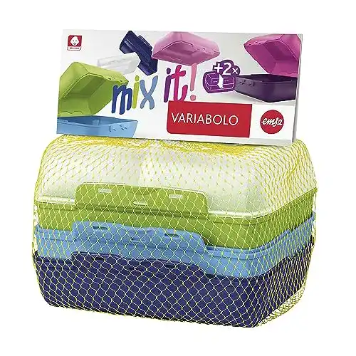 Lunchbox Emsa 517053 Variabolo 4-teilig, Boys-Set