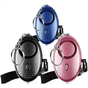 Taschenalarm Qoosea Notfall Persönlicher Alarm [3er Pack] Scream
