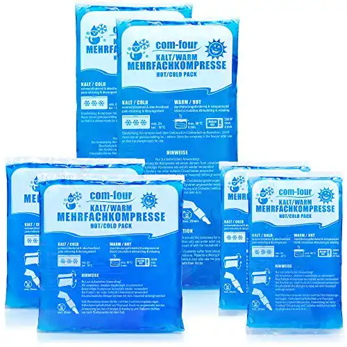 Kühlpad com-four ® Sparpack Mehrfachkompresse in 3 Größen