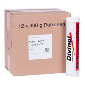 Mehrzweckfett Divinol 12x à 400 ml Fettkartuschen, NLGI 2, 22971