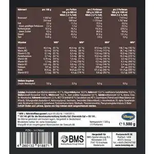Vitargo BMS Pro Muscle Gainer Choco Oat 1500g