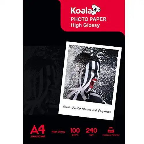 Die beste Fotopapier A4 Koala Inkjet Hochglänzend Fotopapier DIN A4 2026 Test Bestseller Fotopapier A4 Koala Inkjet Hochglänzend Fotopapier DIN A4