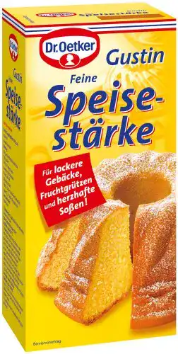 Speisestärke Dr. Oetker Gustin Feine, 400 g, reine Maisstärke
