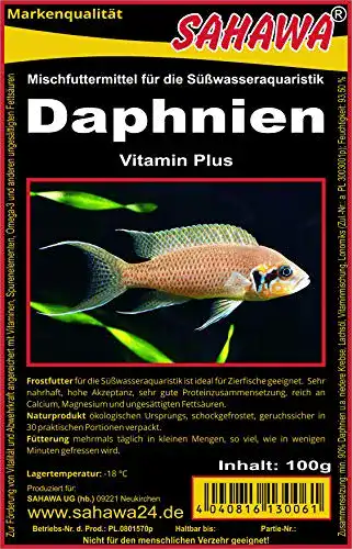 Die beste Frostfutter SAHAWA ® Daphnien = Wasserflöhe, 5X 100g Blister 2026 Test Bestseller Frostfutter SAHAWA ® Daphnien = Wasserflöhe, 5X 100g Blister