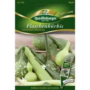 Kalebassen-Samen Quedlinburger Flaschenkürbis, Mischung