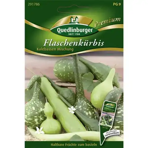 Kalebassen-Samen Quedlinburger Flaschenkürbis, Mischung