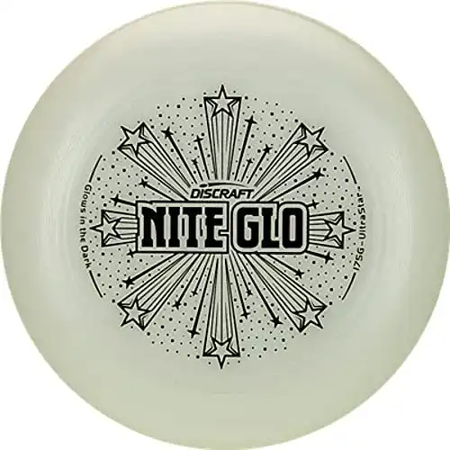 Frisbee Discraft Ultrastra, Ultra-Star 175g, Ultimate , NIGHTGLOW