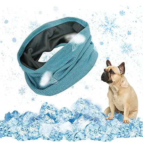 Kühlhalsband Hund EKKONG Hundehalstücher kühlend 55 X 16cm