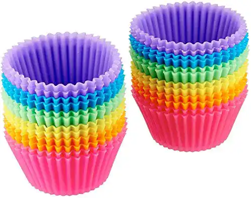 Die beste Muffinform Silikon Amazon Basics, Backförmchen aus Silikon, 24er 2026 Test Bestseller Muffinform Silikon Amazon Basics, Backförmchen aus Silikon, 24er