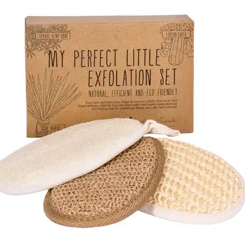 Peelinghandschuh Stephanie Franck Beauty Badeset – drei