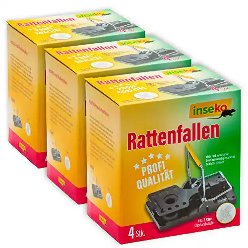 Die beste Rattenfalle Schlagfalle inseko 12 x Profi-Rattenfallen 2026 Test Bestseller Rattenfalle Schlagfalle inseko 12 x Profi-Rattenfallen