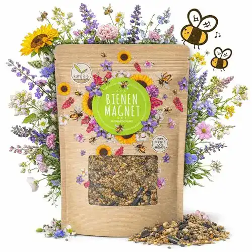 Bienenweide HappySeed 100g Blumenwiese Samen inkl. eBook