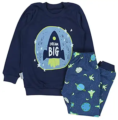 Pyjama Kinder TupTam Kinder Jungen Schlafanzug Set Langarm