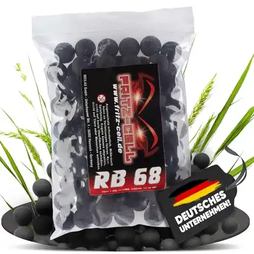 Die beste Gummigeschosse Wilhelm 100 x Rubberballs Cal.68 Black Fritz-Cell 2026 Test Bestseller Gummigeschosse Wilhelm 100 x Rubberballs Cal.68 Black Fritz-Cell