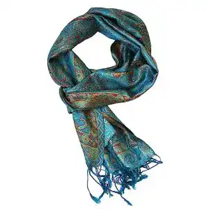 Seidenschal ufash Pashmina 100% aus Indien für Damen & Herren
