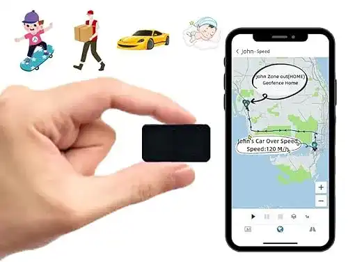 Mini-GPS-Tracker LMHOME Kinder GPS Tracker Fahrrad