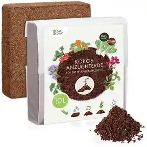 Kokoserde OwnGrown Kokos Anzuchterde mit Nährstoffen: 15L