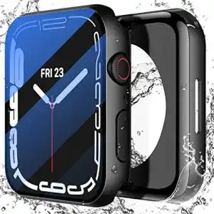 Apple-Watch-6-Hülle Misxi [2 in 1] Wasserdichte Hülle